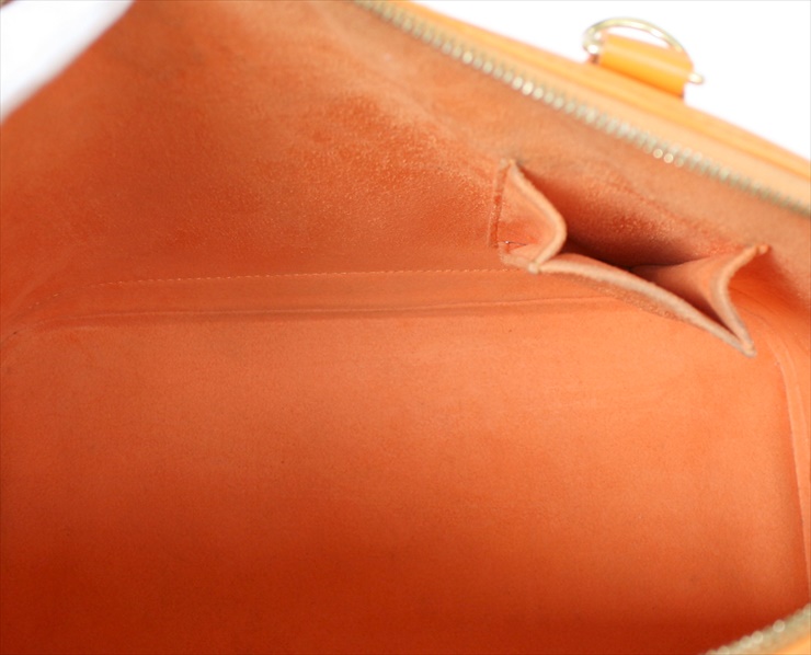 Louis Vuitton Mandarin Orange Epi Leather Alma at Jill's Consignment