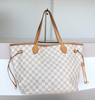NEVERFULL MM Damier Azur