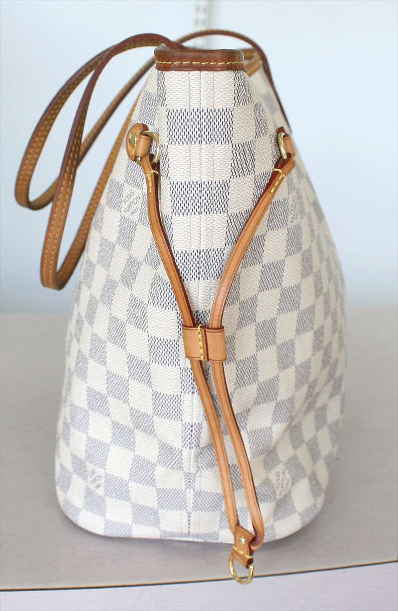 NEVERFULL MM Damier Azur