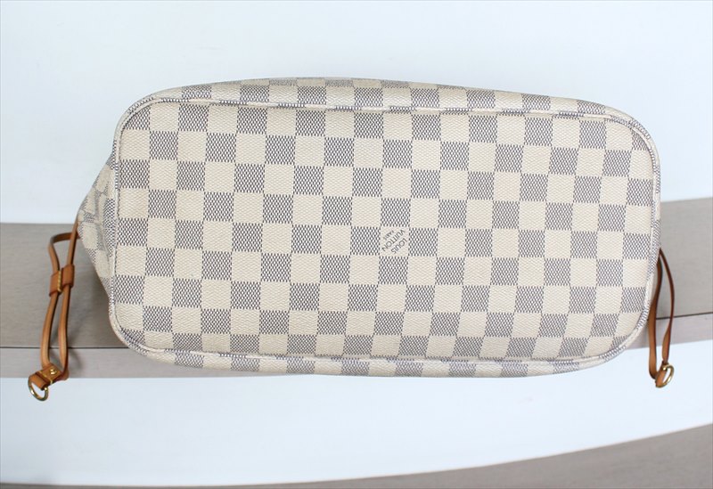 NEVERFULL MM Damier Azur