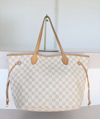 NEVERFULL MM Damier Azur