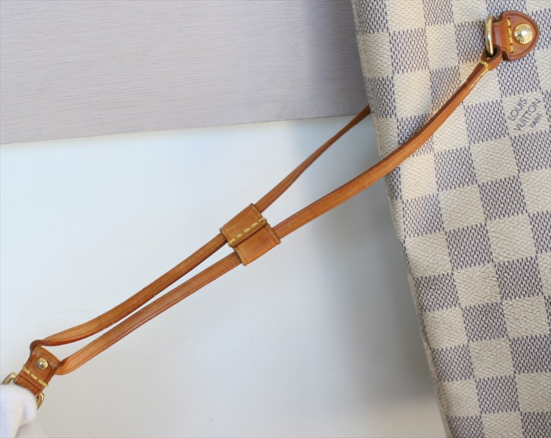 NEVERFULL MM Damier Azur