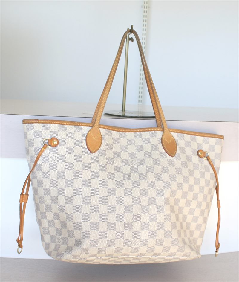 NEVERFULL MM Damier Azur