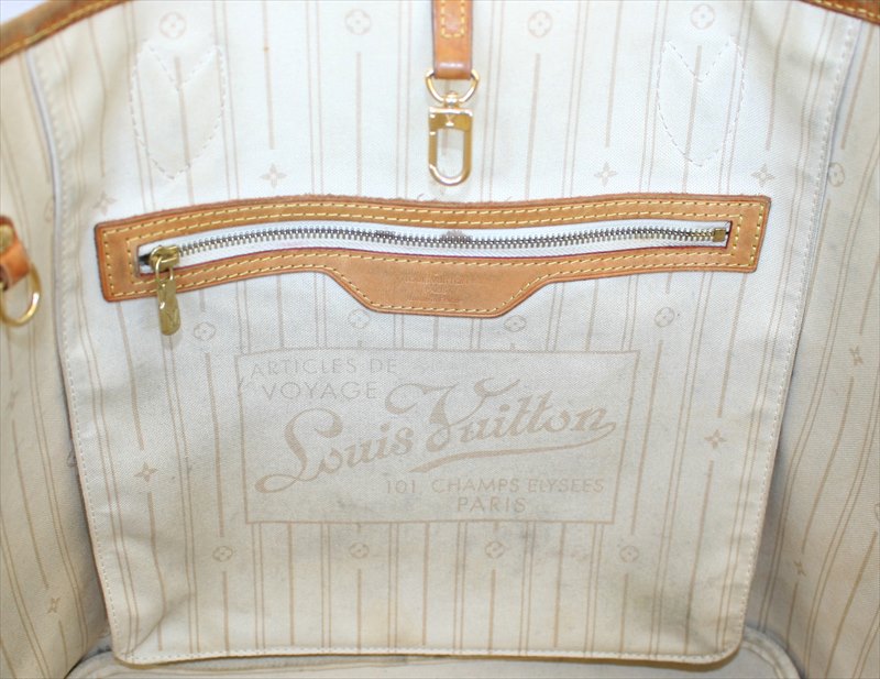 NEVERFULL MM Damier Azur