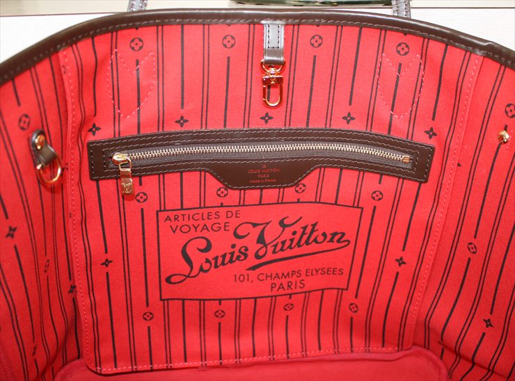 NEVERFULL MM Damier Ebene