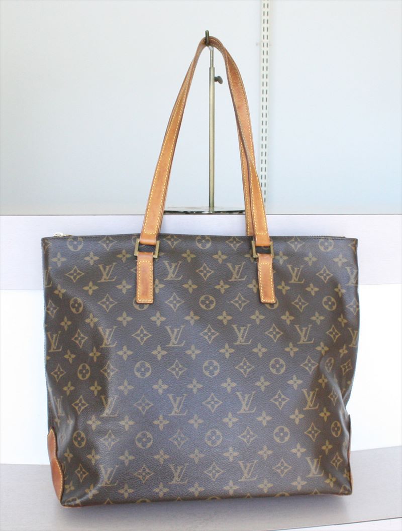 Louis Vuitton Monogram Cabas Mezzo Large Tote Bag
