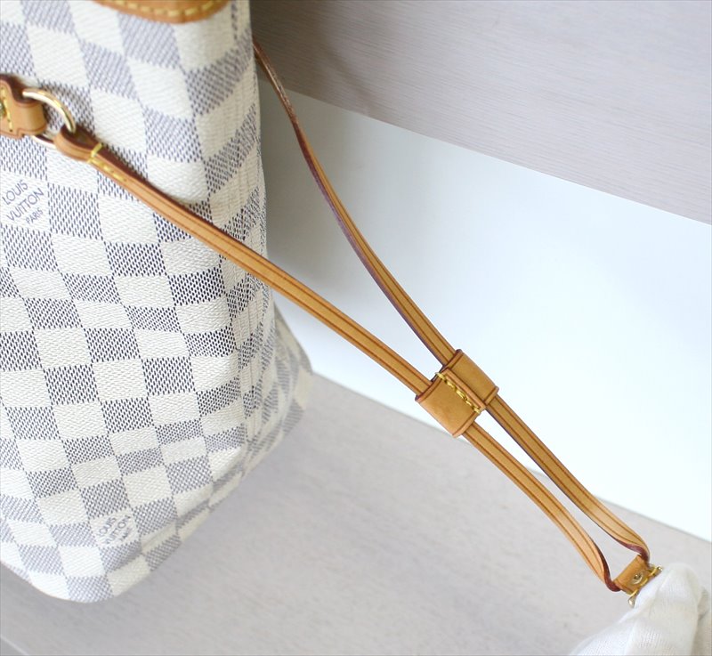 NEVERFULL MM Damier Azur