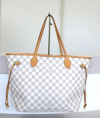 NEVERFULL MM Damier Azur