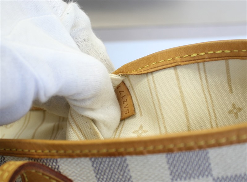 NEVERFULL MM Damier Azur