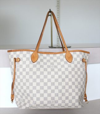 NEVERFULL MM Damier Azur