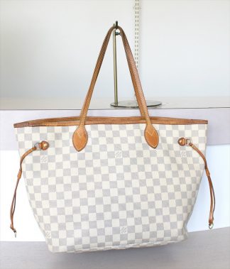 NEVERFULL MM Damier Azur