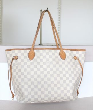 NEVERFULL MM Damier Azur