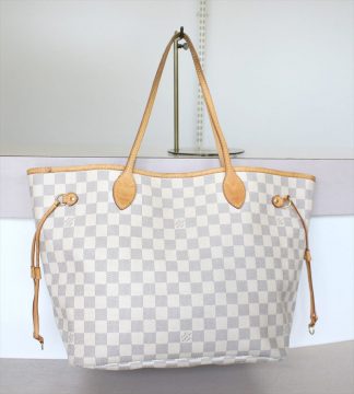 NEVERFULL MM Damier Azur