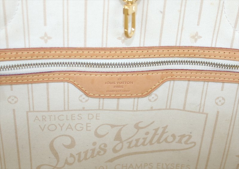 LOUIS VUITTON NEVERFULL MM Damier Azur Tote bag No.1207