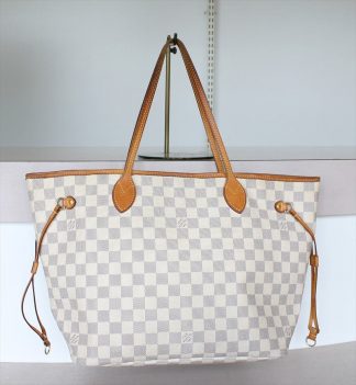 NEVERFULL MM Damier Azur