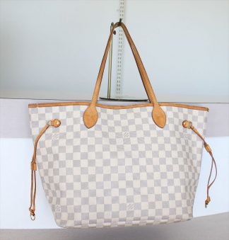 NEVERFULL MM Damier Azur