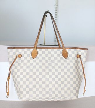 NEVERFULL MM Damier Azur