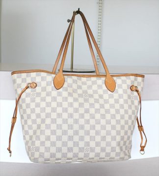 NEVERFULL MM Damier Azur