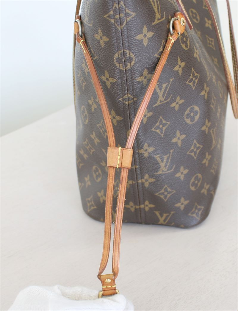 Louis Vuitton Beige x Monogram Neverfull MM Tote with Pouch 43lv128s –  Bagriculture