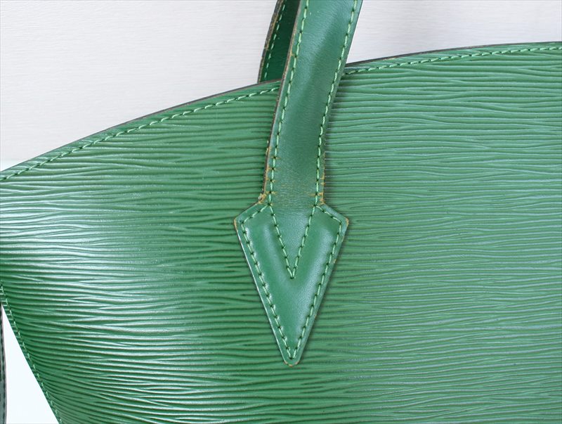 Louis Vuitton Borneo Green EPI Leather Saint Jacques PM Tote