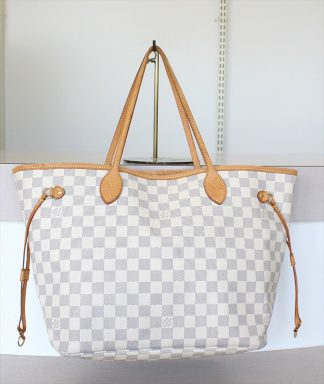 NEVERFULL MM Damier Azur