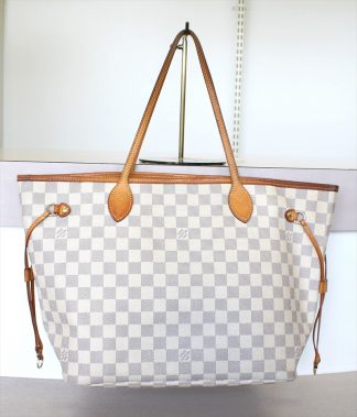 NEVERFULL MM Damier Azur