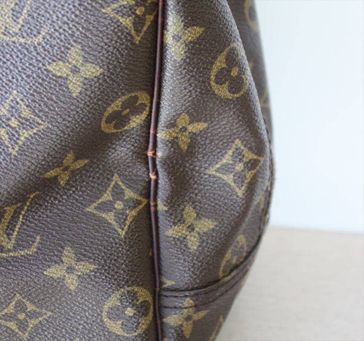 Authentic Louis Vuitton Monogram Bowling Business Tote Hand Bag Deauville  DHL