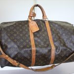 LOUIS VUITTON Keepall Bandouliere 55 Monogram Travel Bag