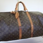 LOUIS VUITTON Keepall Bandouliere 55 Monogram Travel Bag