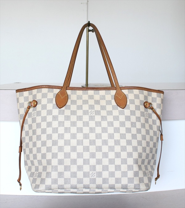 LOUIS VUITTON NEVERFULL MM Damier Azur