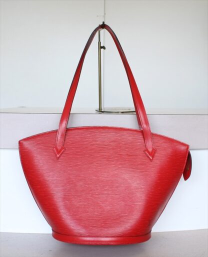 LOUIS VUITTON SAINT JACQUES SHOPPING Epi Red