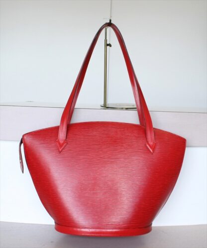 LOUIS VUITTON SAINT JACQUES SHOPPING Epi Red