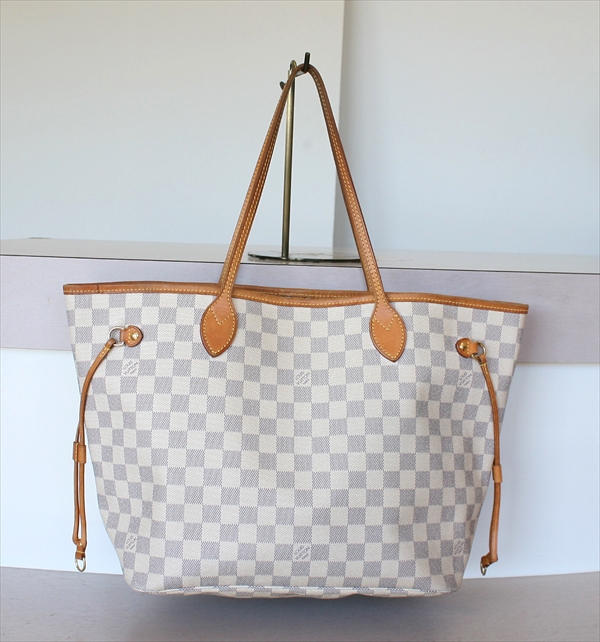 LOUIS VUITTON NEVERFULL MM Damier Azur