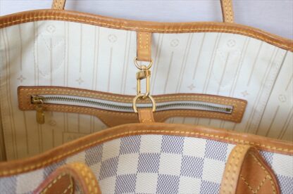 LOUIS VUITTON NEVERFULL MM Damier Azur