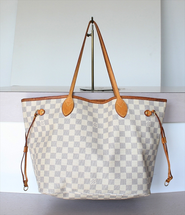 NEVERFULL MM Damier Azur