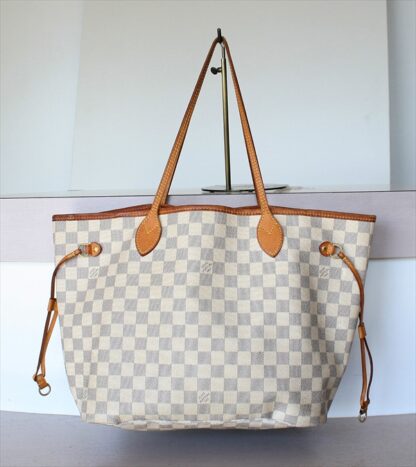 NEVERFULL MM Damier Azur