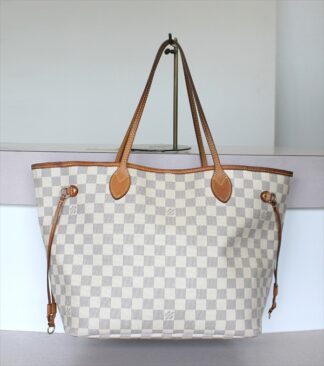 LOUIS VUITTON NEVERFULL MM Damier Azur