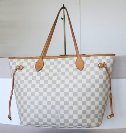 LOUIS VUITTON NEVERFULL MM Damier Azur