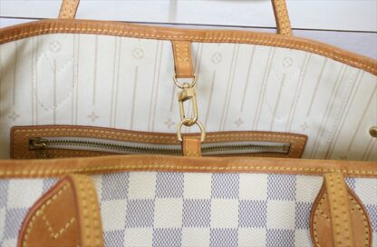 LOUIS VUITTON NEVERFULL MM Damier Azur