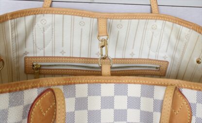 LOUIS VUITTON NEVERFULL MM Damier Azur