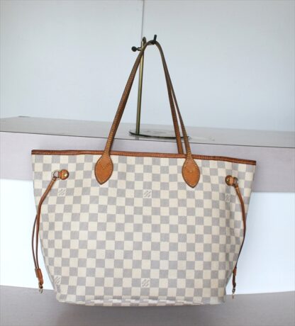 LOUIS VUITTON NEVERFULL MM Damier Azur
