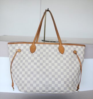 LOUIS VUITTON NEVERFULL MM Damier Azur