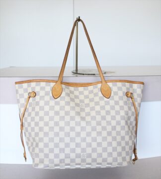 LOUIS VUITTON NEVERFULL MM Damier Azur