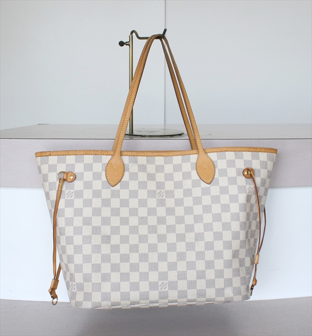 NEVERFULL MM Damier Azur
