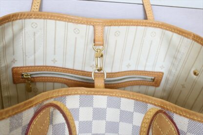 NEVERFULL MM Damier Azur