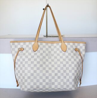 LOUIS VUITTON NEVERFULL MM Damier Azur
