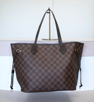 LOUIS VUITTON NEVERFULL MM Damier Ebene N51105