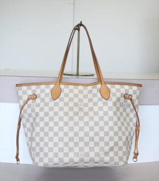 LOUIS VUITTON NEVERFULL MM Damier Azur N51107