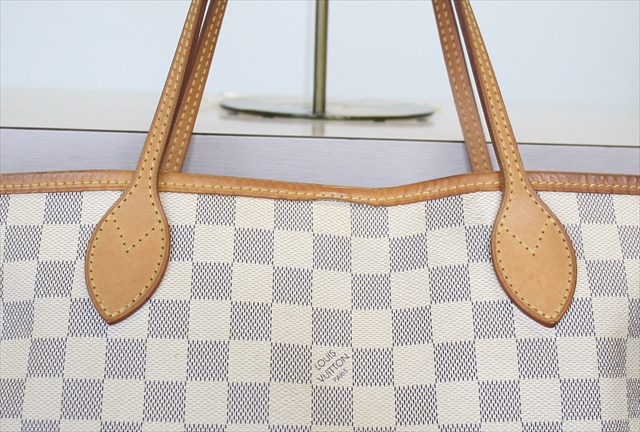 IMG_4140_R LOUIS VUITTON NEVERFULL MM Damier Azur N51107