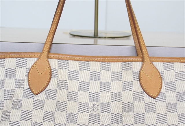 LOUIS VUITTON NEVERFULL MM Damier Azur N51107